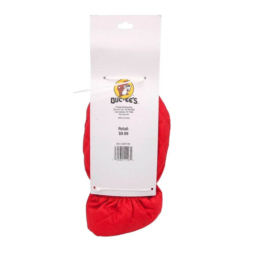 BUC-EES‎ The Beaver Red Winter Windshield ICE Scraper Mitten Glove (No Scraper)
